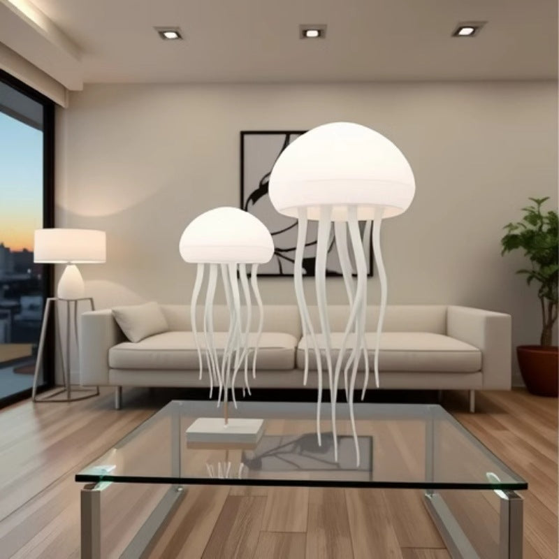 Zeni™ OceanGlow — Ambient Jellyfish Lamp for Calmer Evenings