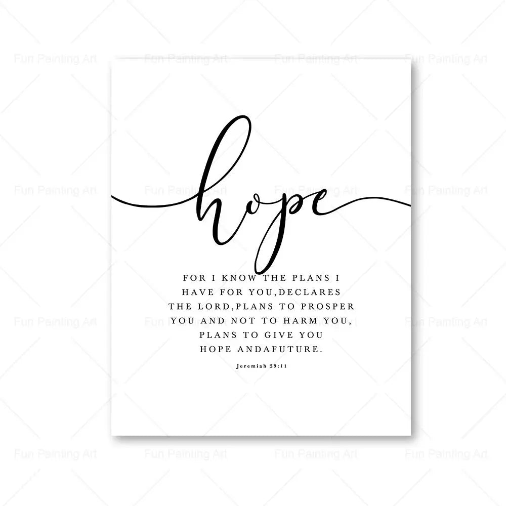 Scripture Canvas Prints — Faith, Hope, Love Wall Art for Modern Living Rooms