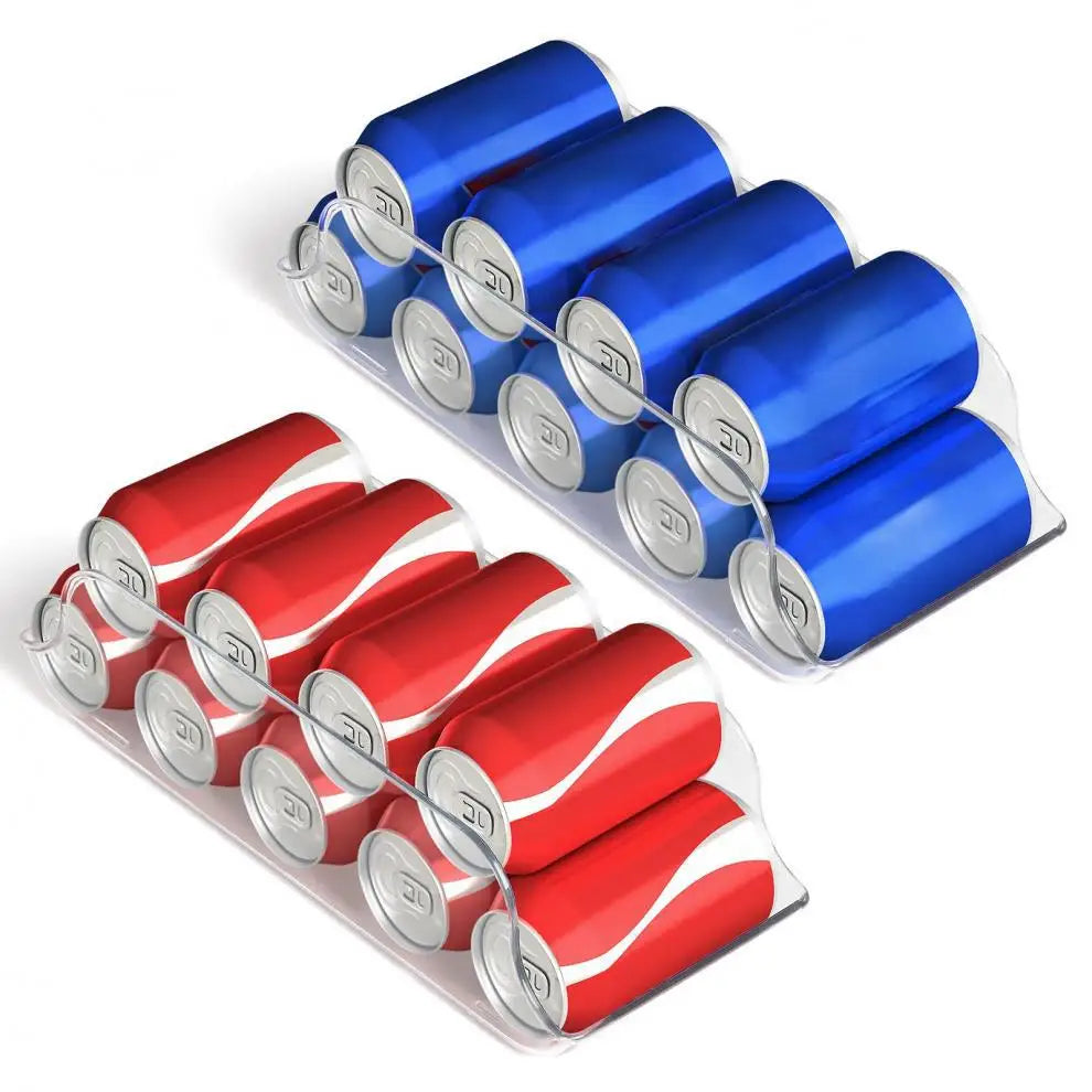 Japanese‑Inspired Beverage Organiser — Slim, Secure Soda‑Can Rack for Stable