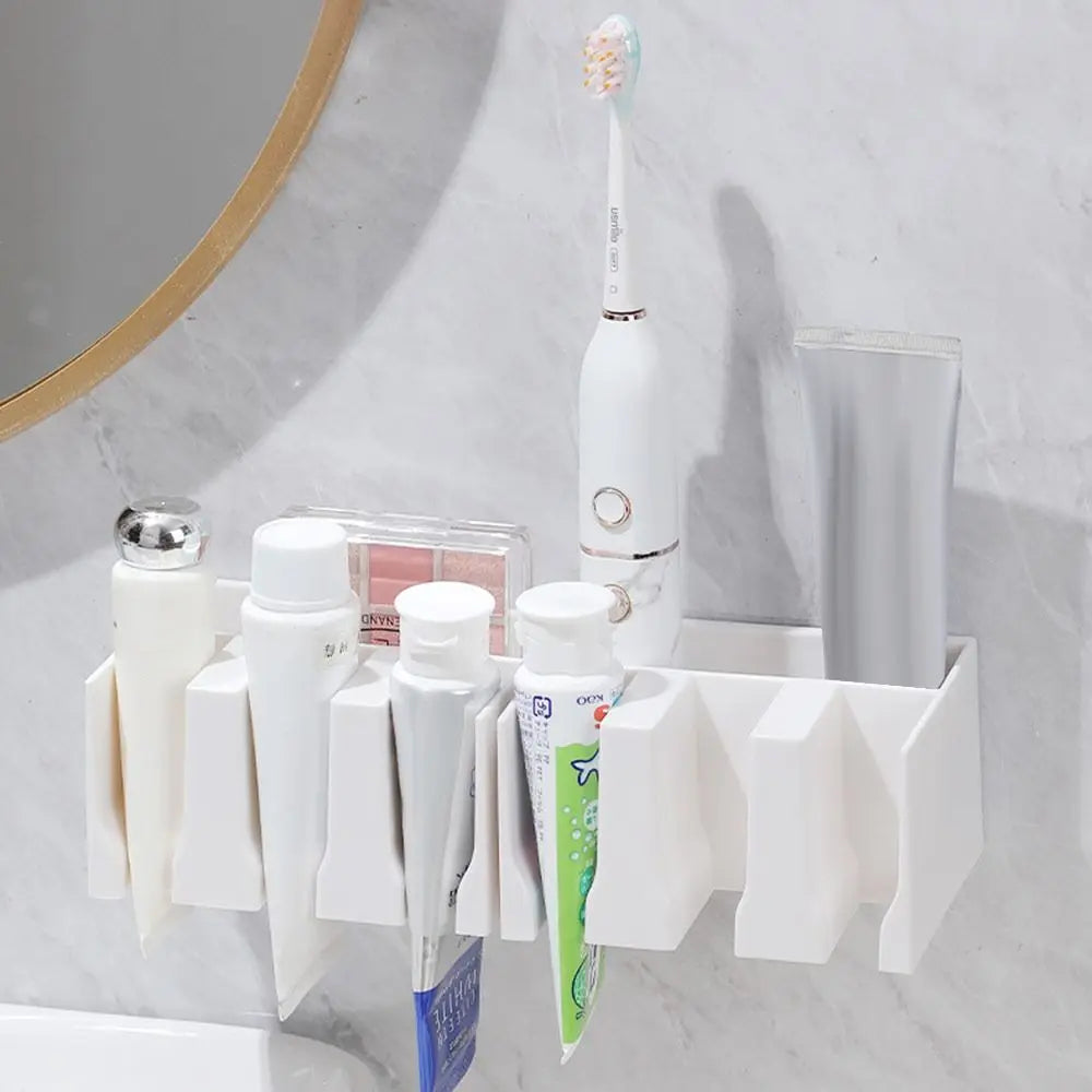 No-Drill Wall-Mounted Bathroom Organiser