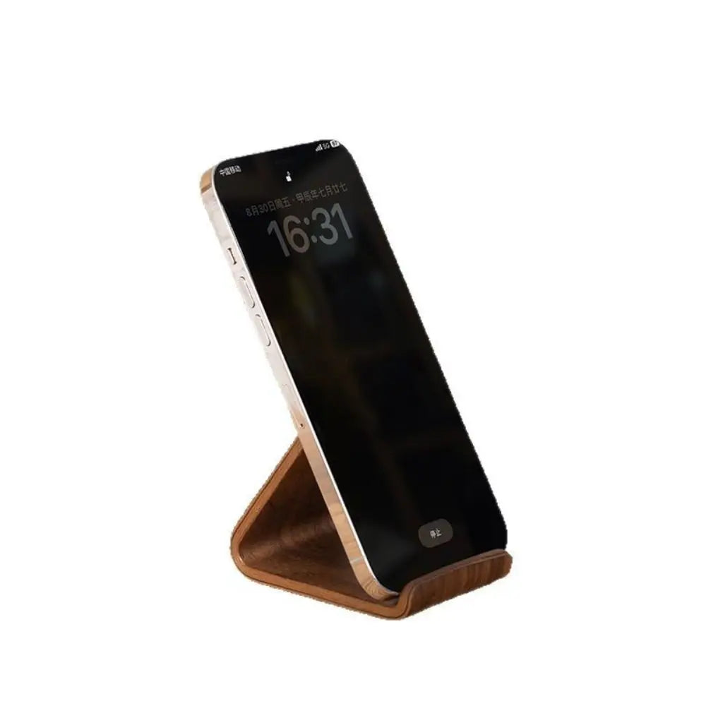 ZeniStand™ Wooden Phone & Card Holder