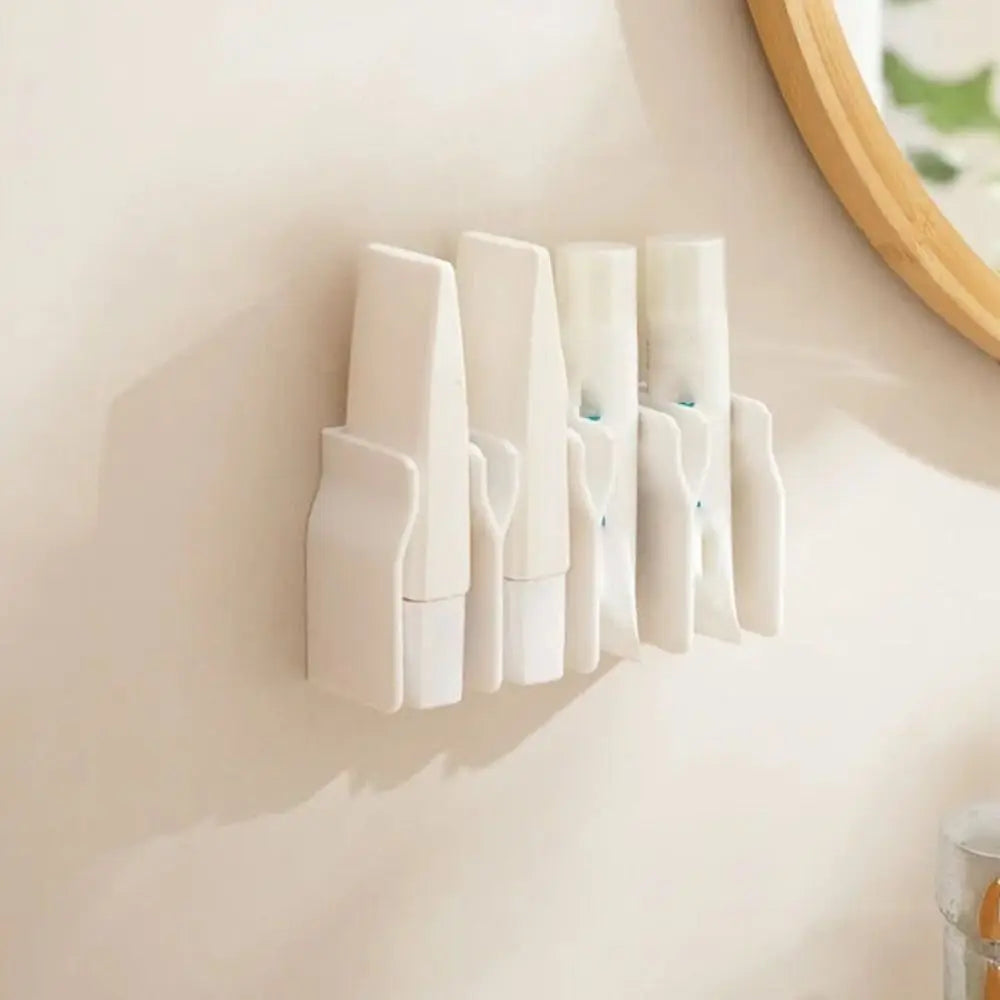 No-Drill Wall-Mounted Bathroom Organiser