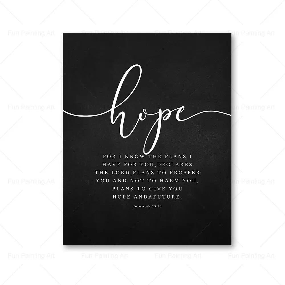 Scripture Canvas Prints — Faith, Hope, Love Wall Art for Modern Living Rooms