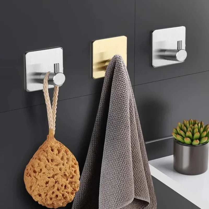 Matte Black Wall Hooks