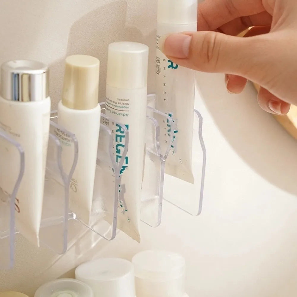 No-Drill Wall-Mounted Bathroom Organiser