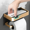 Wall-Mounted Toilet Roll Holder