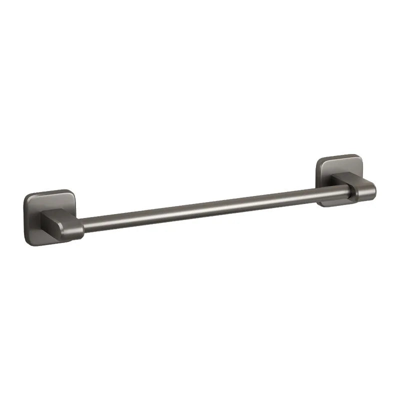 Aluminum Wall-Mounted Shower Towel Rack — Space‑Saving, Multifunctional Bathroom Organiser
