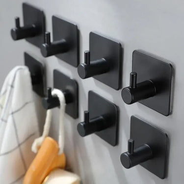Matte Black Wall Hooks