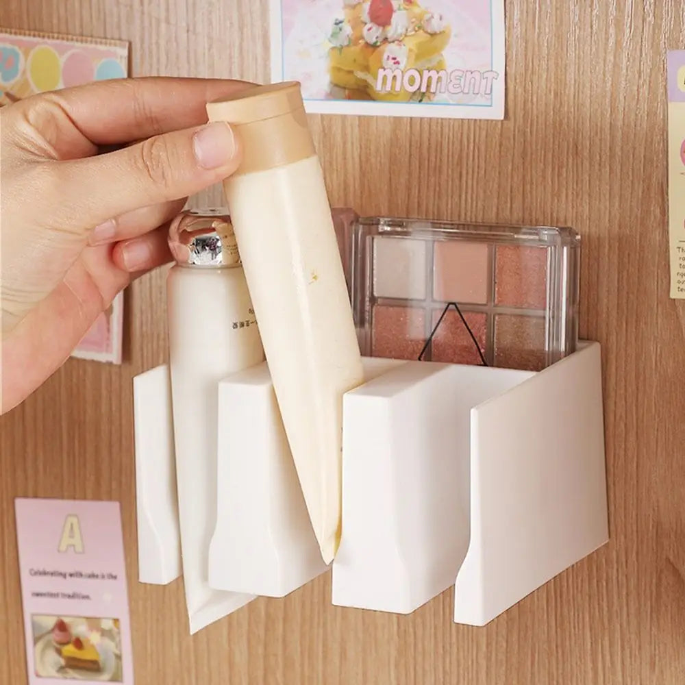 No-Drill Wall-Mounted Bathroom Organiser