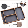 ZeniTray™ Wooden Catchall Tray — Desk & Bedside Organiser