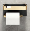 Wall-Mounted Toilet Roll Holder